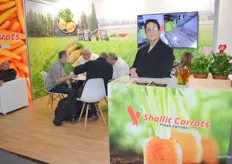 Shallit Carrots from Israel once again had a strong offering of their products at the show said Nissan Shallit,  owner of the company.  